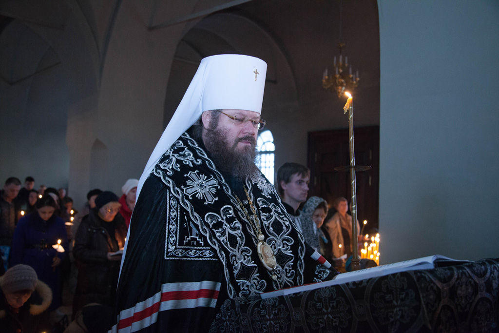 Чтение Великого канона прп. Андрея Критского